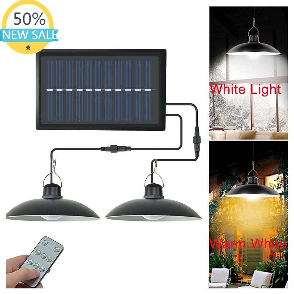 Smart Garden Led Lights - Солнечный подвесной светильник с двойной головкой,