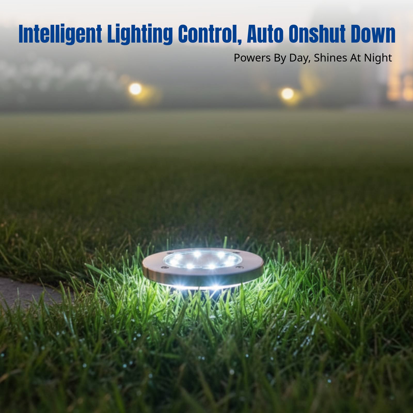 Smart Garden Solar Lights - Солнечный садовый светильник, светодиодный ландшафтный светильник,