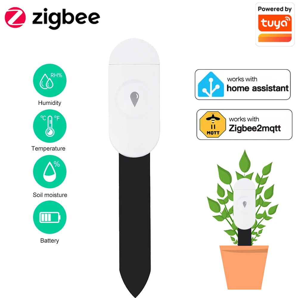 Smart Garden Products - Tuya Zigbee детектор температуры и влажности