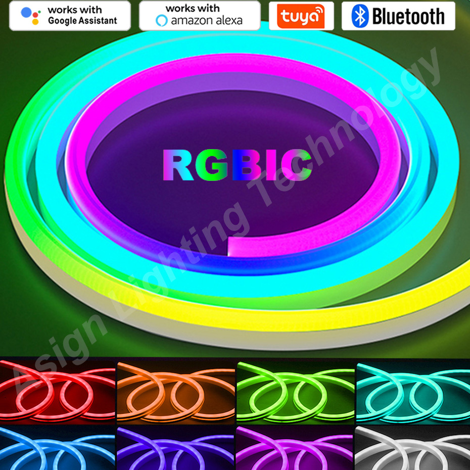 Smart Garden Led Lights - Светодиодная неоновая лента RGBIC, 12 В,