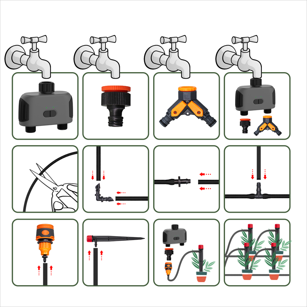 50-5 м садовые спринклерные си – обзор и цена Smart Garden Refill
