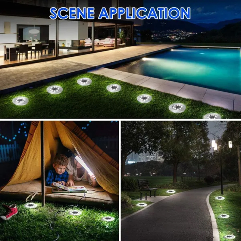 Солнечные встраиваемые в грунт – обзор и цена Smart Garden Solar Lights