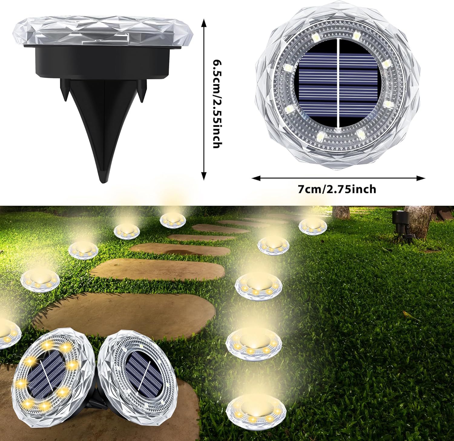 Солнечные подземные светильник – обзор и цена Smart Garden Solar Lights