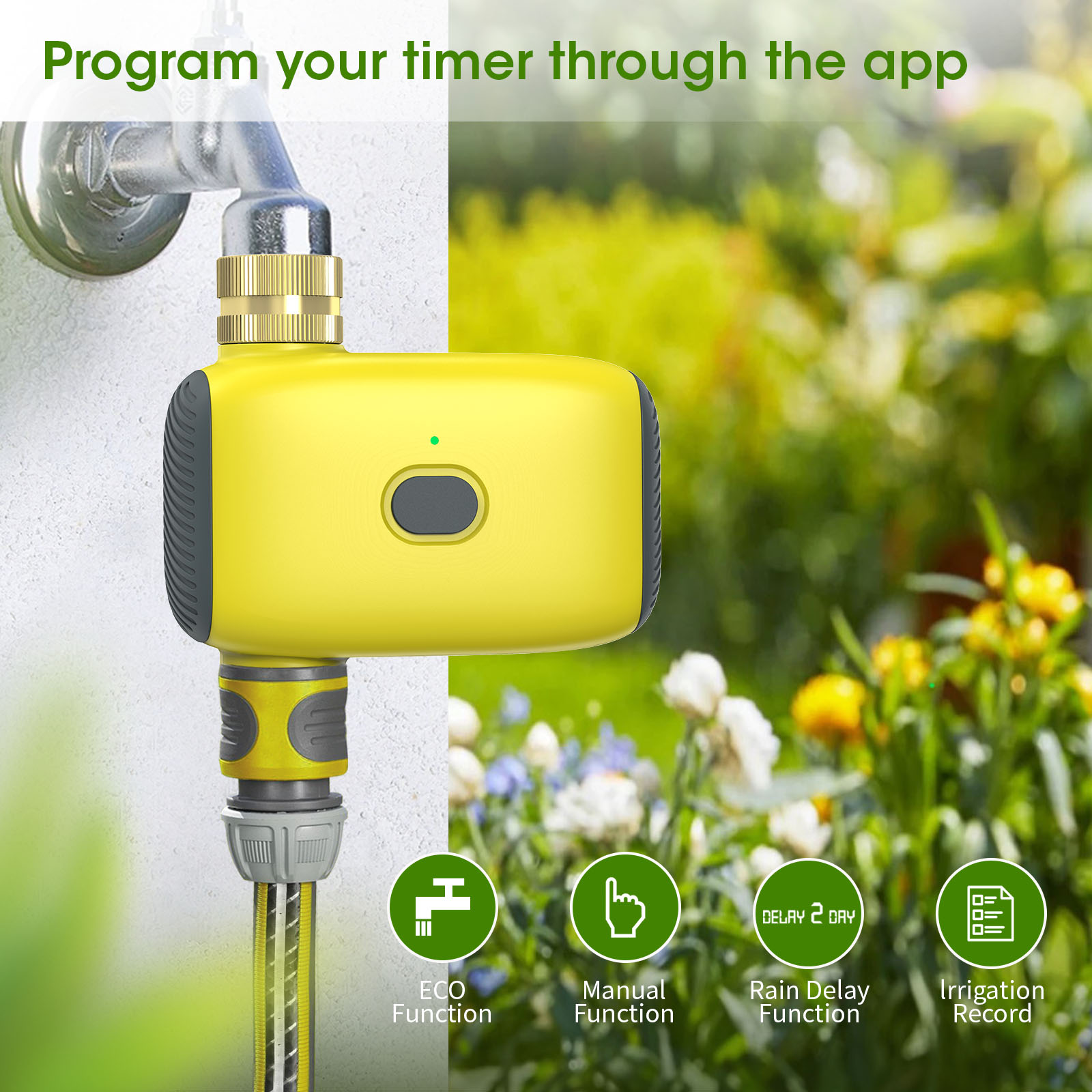 Tuya Smart Zigbee Таймер полив – обзор и цена Smart Garden Refill