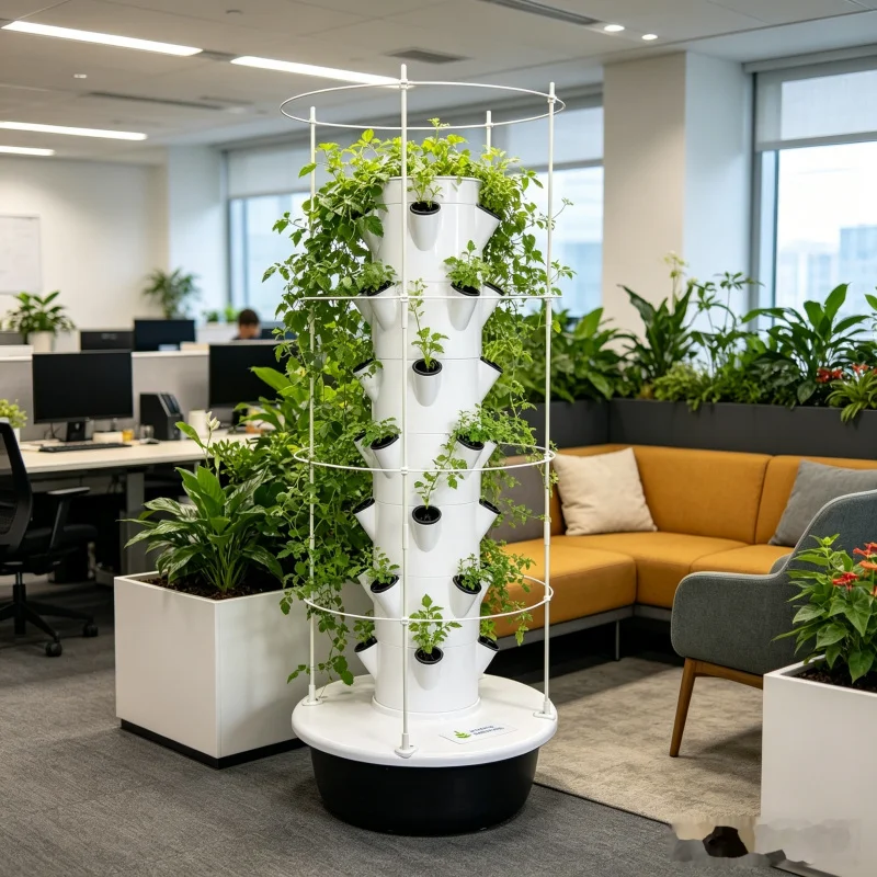 9-уровневая гидропонная башня  – обзор и цена Smart Garden Trellis