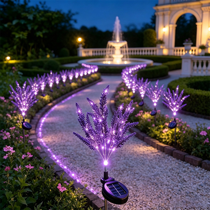 1/2 шт. 7-светодиодные фиолето – обзор и цена Smart Garden Solar Lights