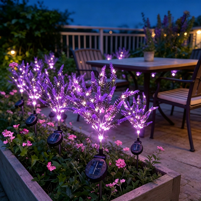1/2 шт. 7-светодиодные фиолето – обзор и цена Smart Garden Solar Lights