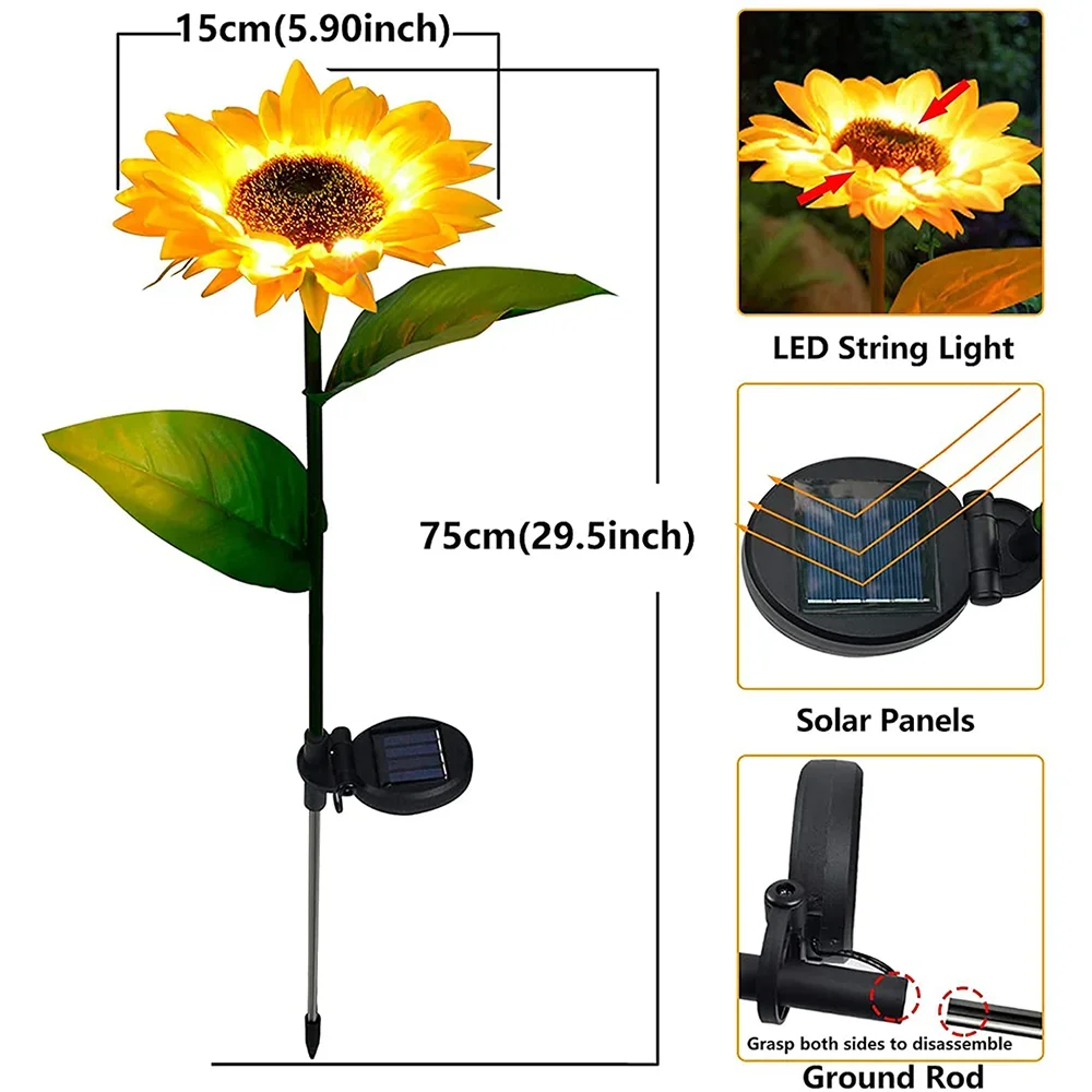 Имитация уличных солнечных под – обзор и цена Smart Garden Led Lights