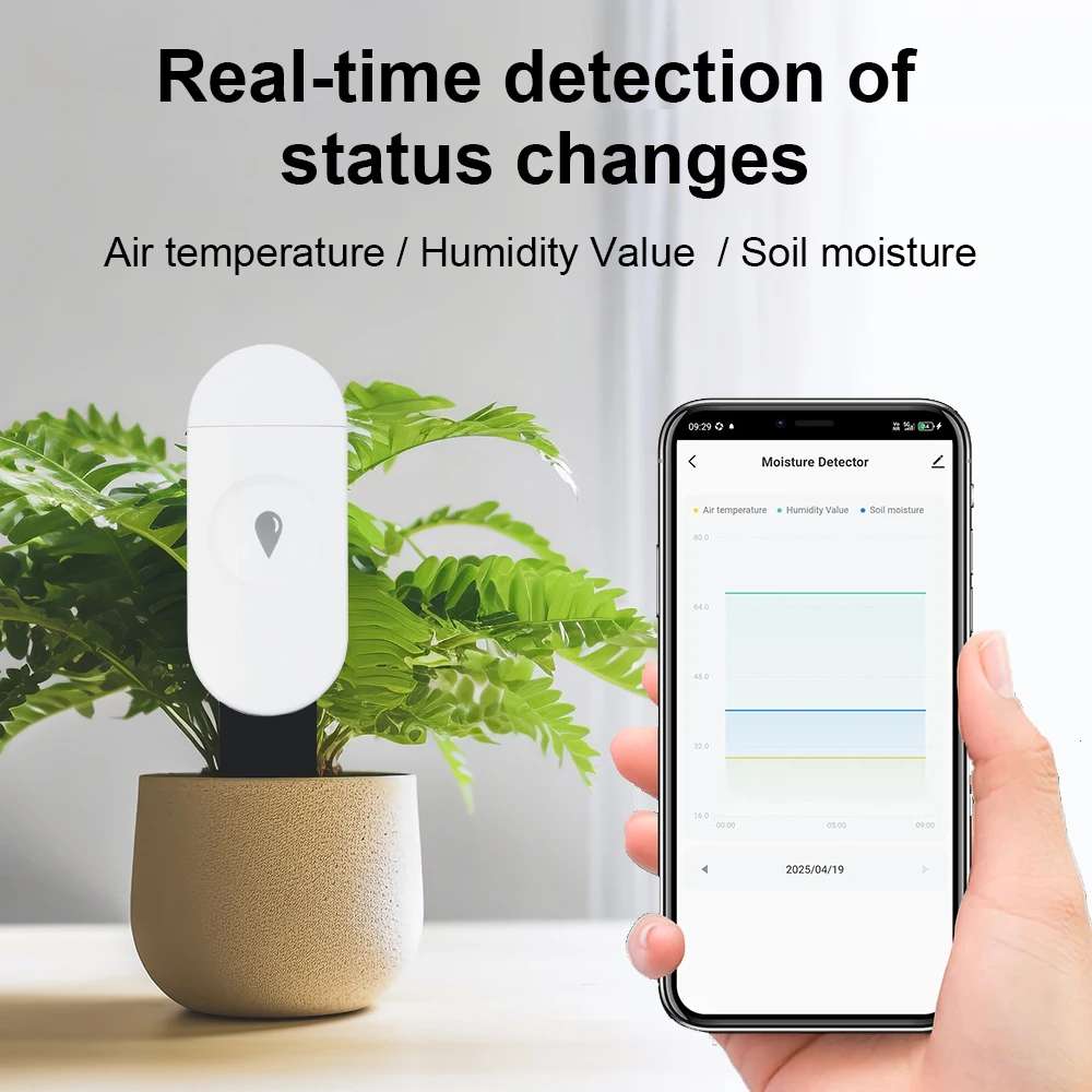 Tuya Zigbee детектор температу – обзор и цена Smart Garden Products
