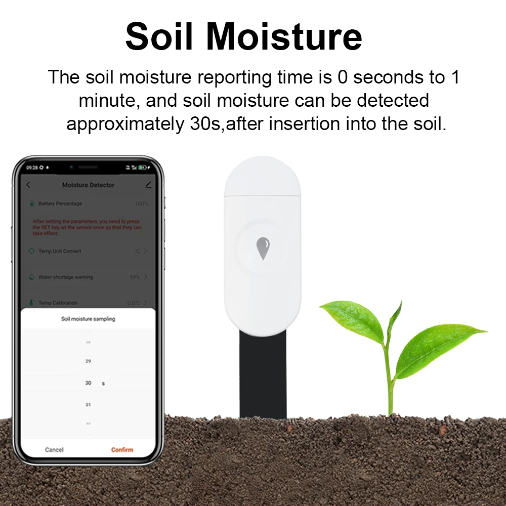 Tuya Zigbee детектор температу – обзор и цена Smart Garden Products