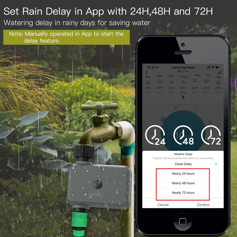 Система полива сада с клапаном – обзор и цена Smart Garden Refill
