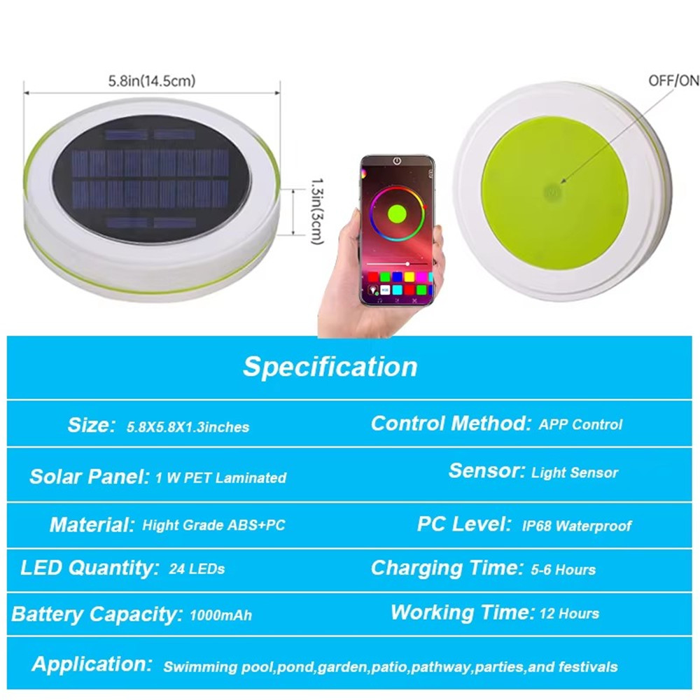 Солнечный светодиодный поплавк – обзор и цена Smart Garden Solar Lights