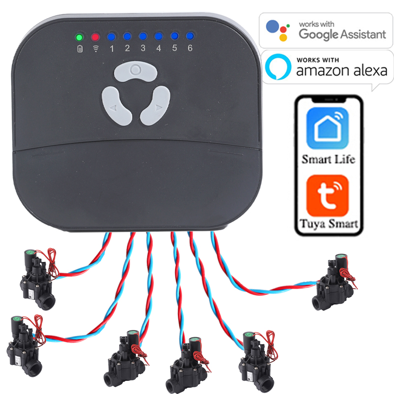 6-зонный Wi-Fi контроллер поли – обзор и цена Smart Garden Refill