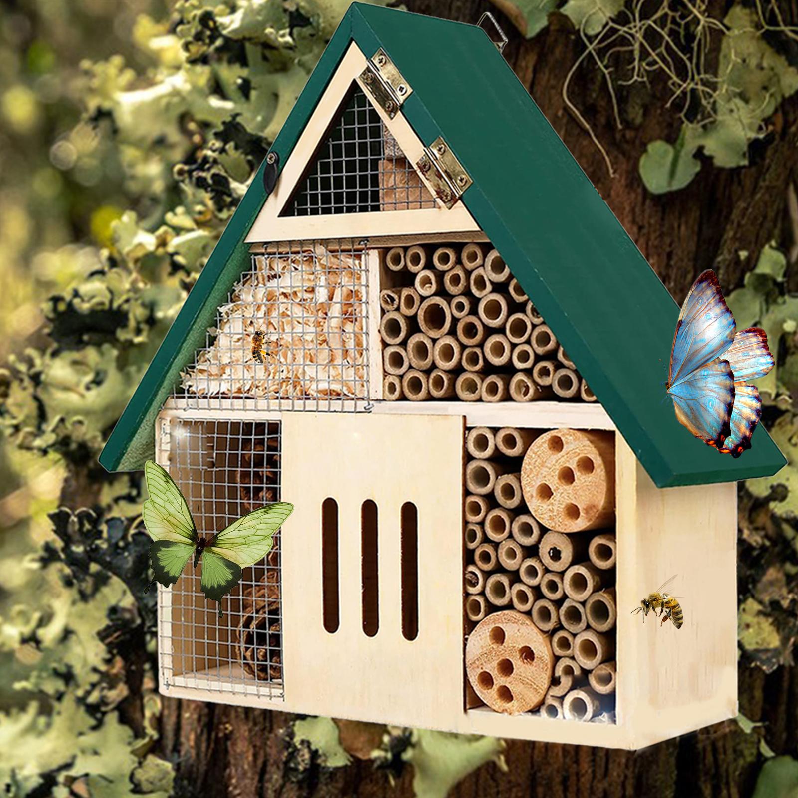 Открытый деревянный домик от н – обзор и цена Insect Hotel Wood