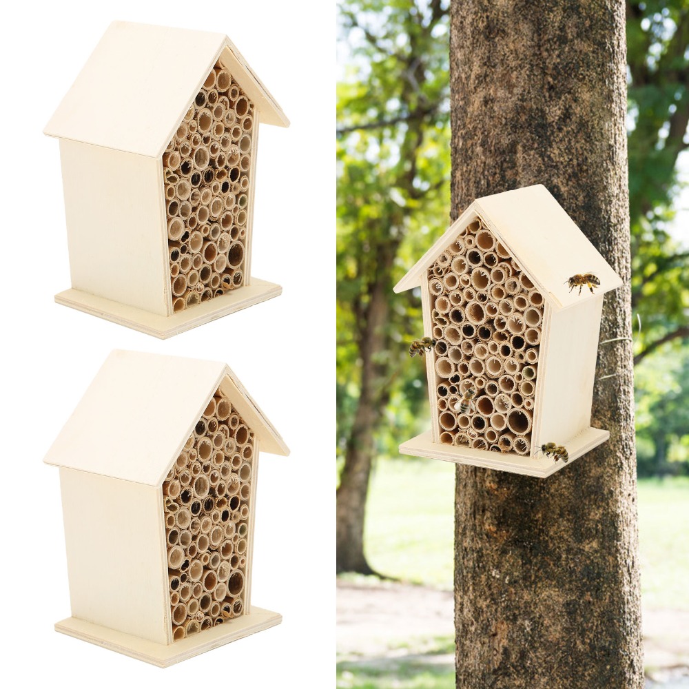 2 шт. Прекрасный подарок: дере – обзор и цена Insect Hotel Wood