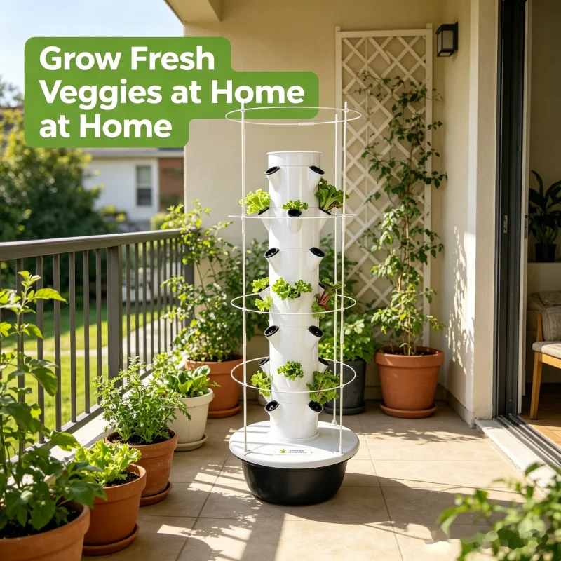 5-уровневая вертикальная гидро – обзор и цена Smart Garden Trellis